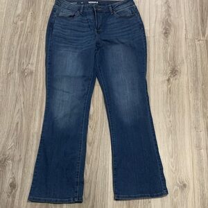 Sonoma Dark Blue Flare Jeans